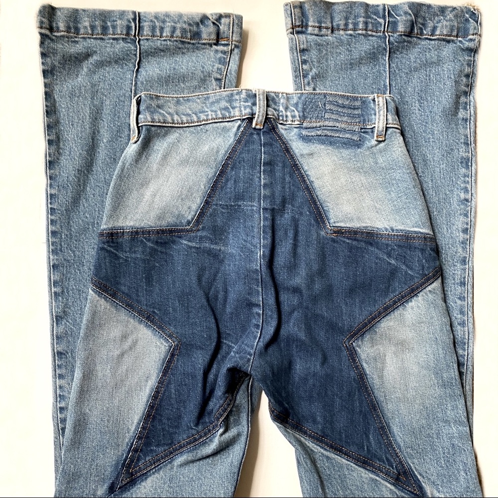 REVICE HIGH RISE FLARE JEANS